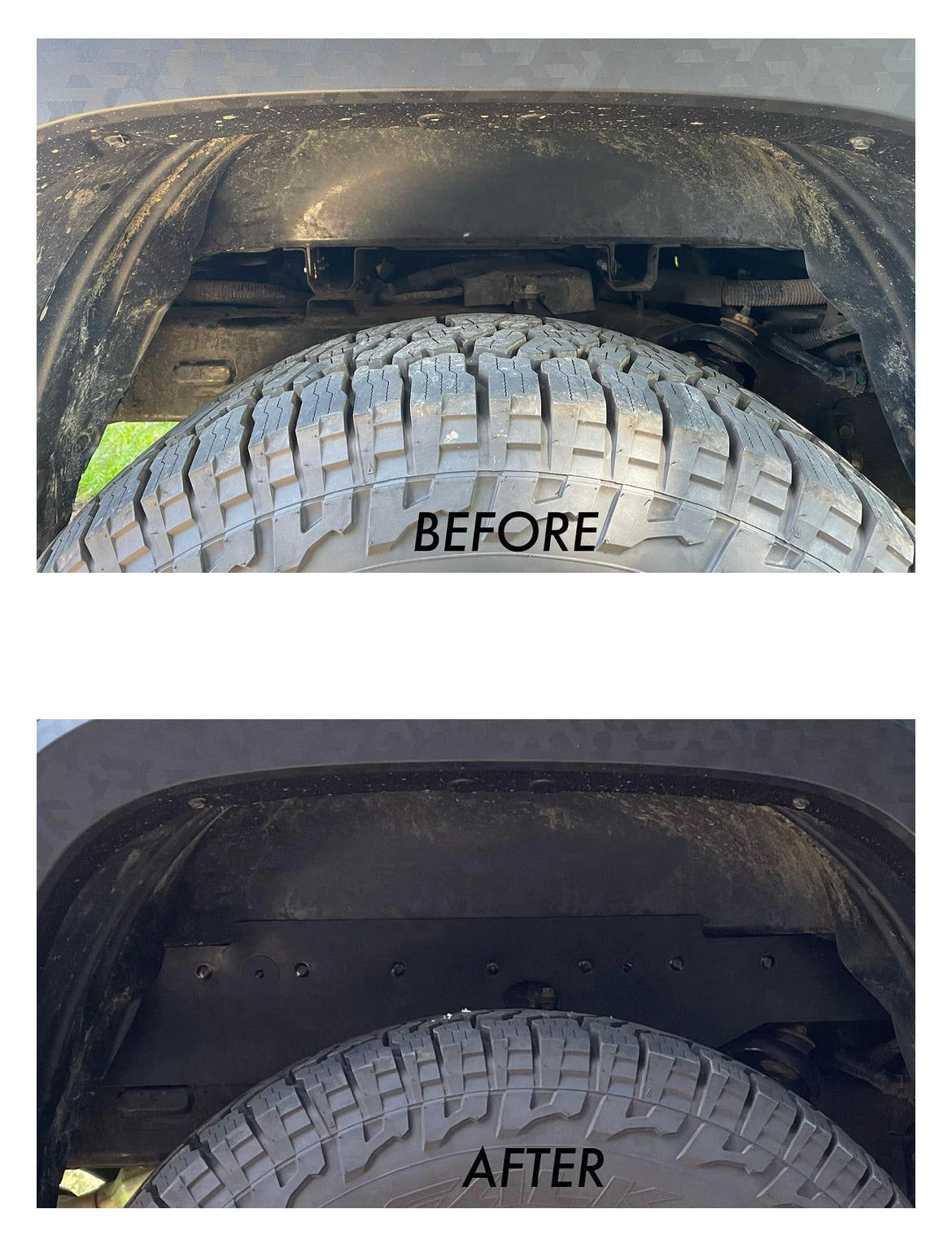 2022+ Tundra Front and Rear Debris Shields